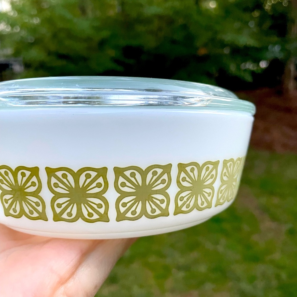 Verde Pyrex Dish-471
